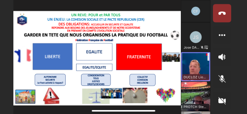 Visio avec la DTN (Direction Technique Nationale) - UNACPF